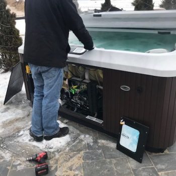 hot tub repair in racine, racine hot tub repair, rjs hot tub service